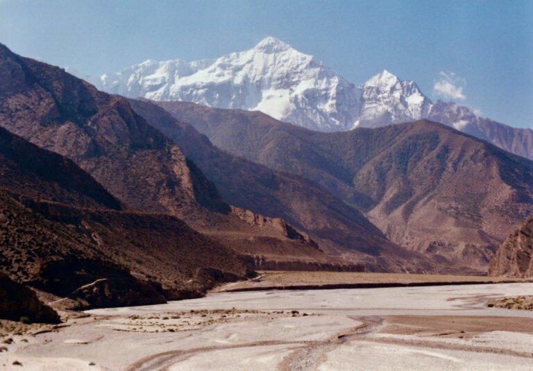 Kali Gandaki - Near Tukuche - Nilgiri Himal in BG - 1994 - IMG_1994_Kali_0034